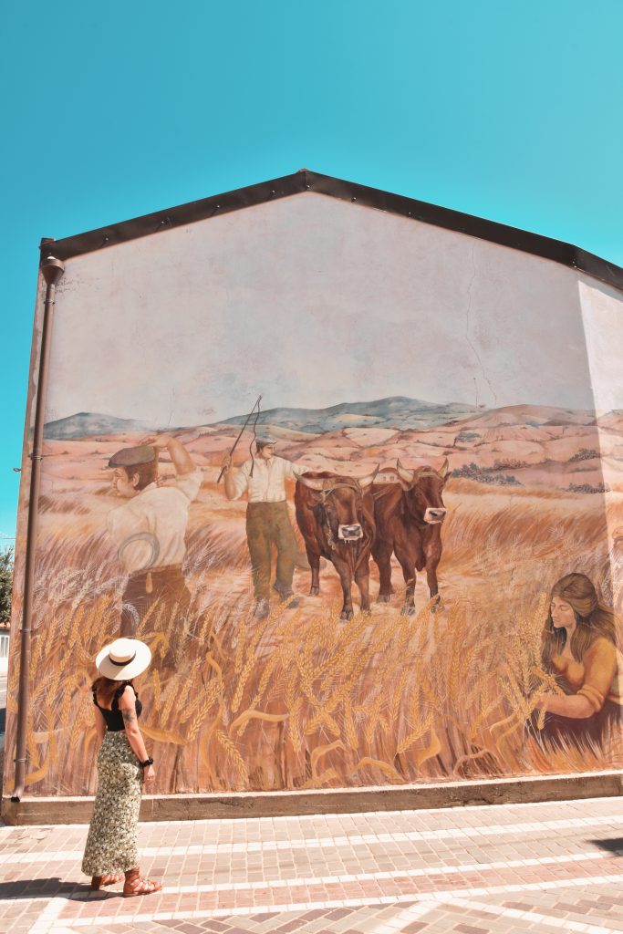 murale mietitura tinnura