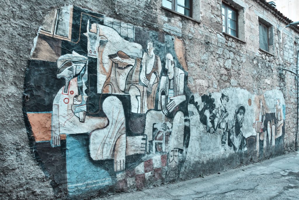BANDITI A ORGOSOLO MURALE