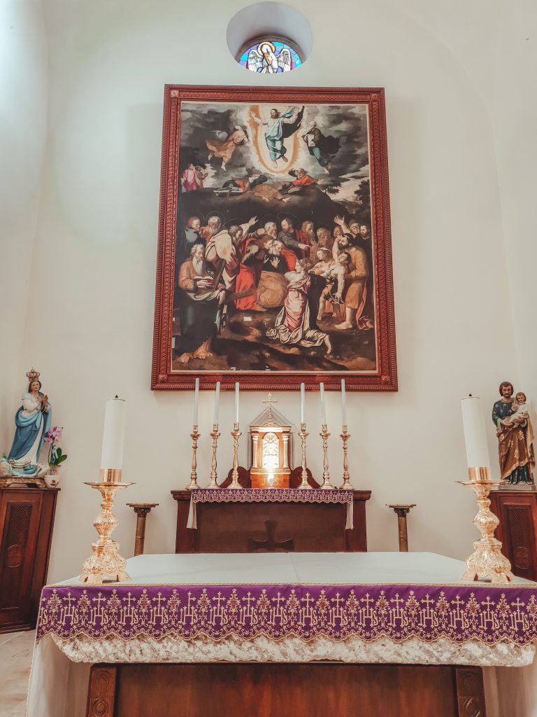 TRASFIGURAZIONE DI CRISTO SEDINI